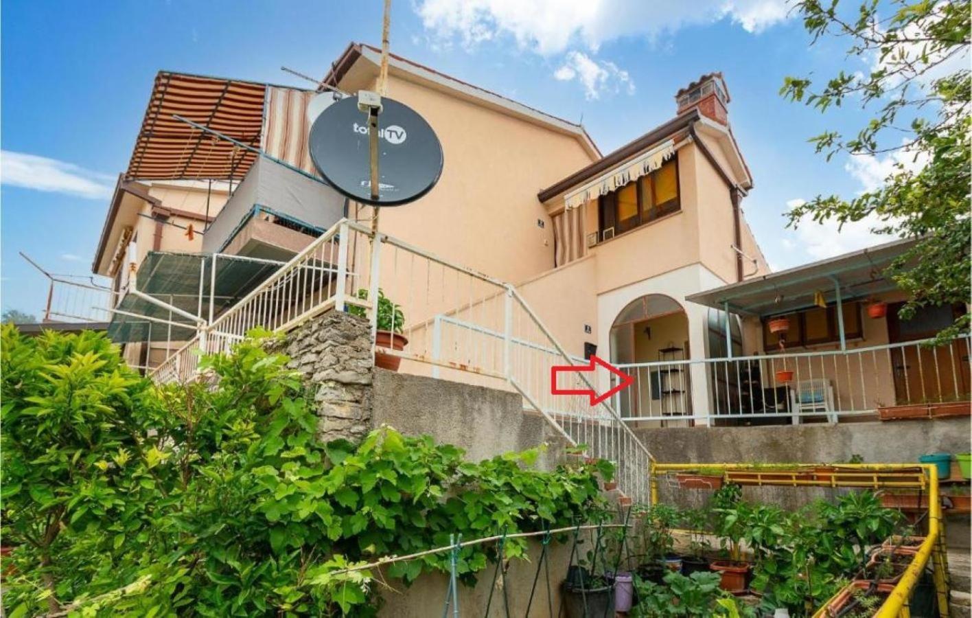 Apartman Ema 4+2 Koromačno Exterior foto